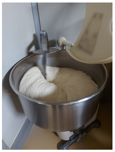 Pétrissage de la pâte à pain